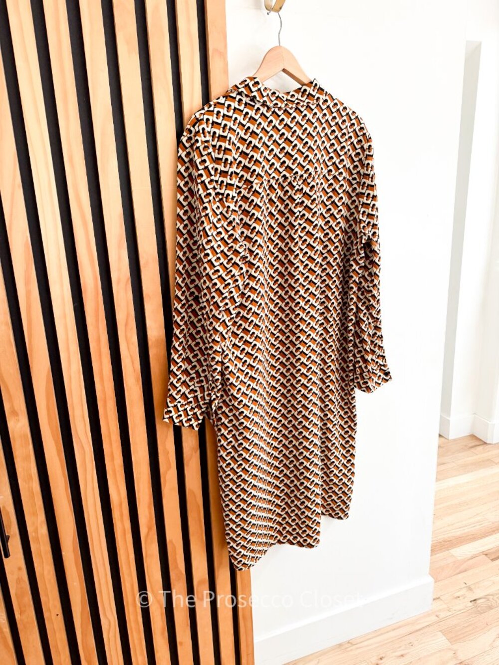 NWT *flawed* Diane Von Furstenberg DVF 100% Silk Button Dress (XL) - Picture 7 of 8